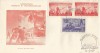 |Romania, LP 263/1950, Planul de stat (dantelat si nedantelat), FDC