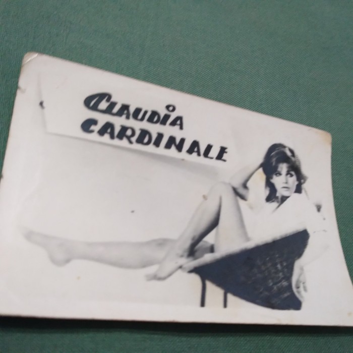 FOTO TIP 9/6CM COOPERATIVA FOTOGRAFIA CLAUDIA CARDINALE DE COLECTIE