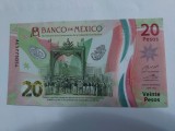 Mexic 20 Pesos Comemorativa 2021 Polimer Seria AE Semnatura 2 UNC