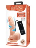 Vibrator realistic cu rotatii, cu telecomanda si ventuza de fixare, Vibratii &amp; Rotatii (15cm)