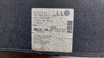 Preș dreapta față pasager VW Passat B6 foto