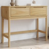 Masuta Consola Gossi Floro Maro Ceara, 89.5x36.5x73 cm, Lemn Masiv Pin, Hol/Living