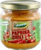 Cremă Tartinabilă Ardei Roșu &amp; Chilli Bio Dennree 180g - Vegan, Ecologic, Seminte Floarea Soarelui, Boia, Fără Gluten