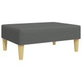 Cumpara ieftin Taburet, gri inchis, 77x55x31 cm, material textil