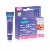 Lanolina crema pentru mameloane, mini 3 x 7 ml, Lansinoh