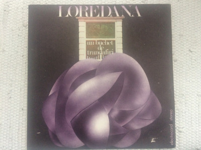 LOREDANA GROZA UN BUCHET DE TRANDAFIRI disc vinyl lp muzica pop ST EDE 03626 VG+ foto