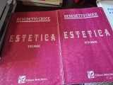 Estetica - Benedetto Croce 2 volume teorie, istorie