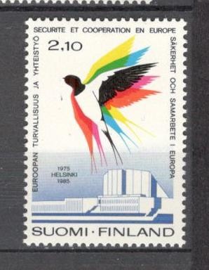Finlanda.1985 10 ani Conferinta ptr. securitate si cooperare Helsinki DF.86 foto