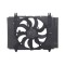 GMV radiator electroventilator Nissan Cube (Z11), 2010-, Juke (F15), 06.2010-, Motorizare 1, 5 80kw; 1, 5 Dci; 81kw; 1, 6 81/86kw; 1, 6 T 140kw Benzi