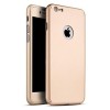 Husa GloMax FullBody Gold pentru Apple iPhone 7 Plus cu folie de sticla inclusa