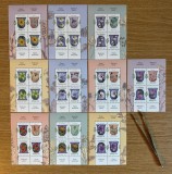 Plante medicinale &ndash; minicoli cu 3 timbre, 1 vinietă și tete-beche (2023, LP 2399c)
