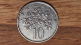 Jamaica - moneda de colectie exotica - 10 cents 1986 - superba !