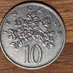 Jamaica - moneda de colectie exotica - 10 cents 1986 - superba !