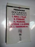 PRIGOANA - Documente ale procesului C.Noica,C.Pillat,N.Steinhardt