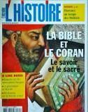 L'Histoire, 274 / mars 2003. La bible et le coran. Le savoir et le sacre