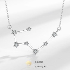 Colier Din Argint Constelatia TAUR Silver cod ARG02B