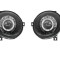 Set faruri tuning VW LUPO (6X1/6E1), 05.1998-07.2005, Taiwan, partea stanga+dreapta, pozitie pe LED;tip bec H9; manual/electric; negru, transparent;