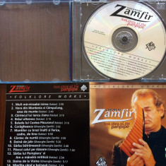 gheorghe zamfir love story of the panpipe nai cd disc muzica populara folclor NM