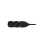 Prelungitor electric 3 prize 5m 3xG1.5mmp 3500W 16A negru Well