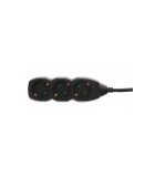 Prelungitor electric 3 prize 5m 3xG1.5mmp 3500W 16A negru Well