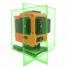 Nivela Laser Verde 3D Criano Multilinie 3x360°, 15 m, Li-Ion, 3D