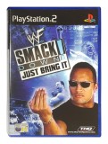 Joc PS2 SMACK DOWN JUST BRING IT The Rock PlayStation 2 retro, Multiplayer, Sporturi, 12+