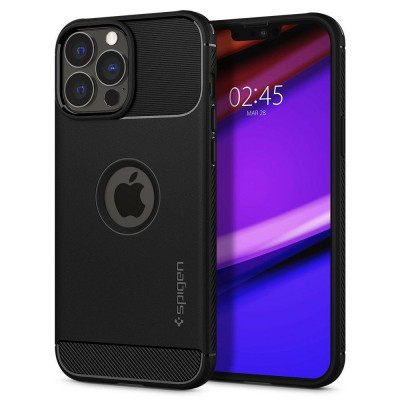 Husa Spigen Rugged Armor Iphone 13 Pro Max foto