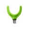 Suport lansetă Delphin HOLD-U, spate, model U, culoare verde fluo