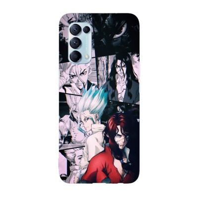 Husa compatibila cu Oppo A54s, Viceversa, model Stone wars Dr Stone, Silicon, TPU foto