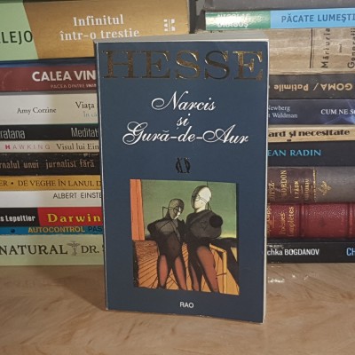 HERMANN HESSE - NARCIS SI GURA-DE-AUR , RAO , 1998 * foto