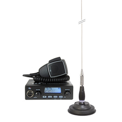 Kit Statie radio CB TTi TCB-550 + Antena PNI ML100 foto