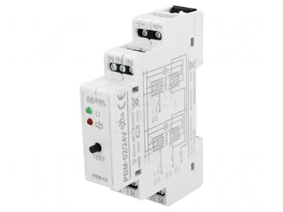 Releu Bistabil pentru Instalații NO 16A IP20 PBM-02/24V foto