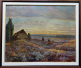 Tablou Peisaj Luneburg, Peisaje, Ulei, Realism