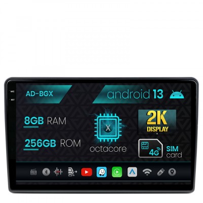 Navigatie Fiat Ducato, Citroen Jumper, Peugeot Boxer, Android 13, X-Octacore 8GB RAM + 256GB ROM, 9.5 Inch - AD-BGX9008+AD-BGRKIT355 foto