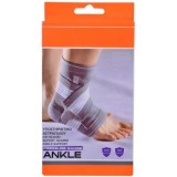 Banda Elastica pentru Suport si Protectie Glezna Picior, Marime Universala si Unica pentru Sportivi, Premium, Gri, Original Deals