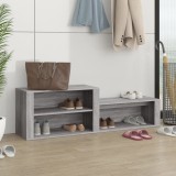 VidaXL Pantofar, gri sonoma, 150x35x45 cm, lemn prelucrat