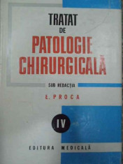 Tratat De Patologie Chirurgicala Vol.iv Neurochirurgie - Sub Redactia E. Proca ,290507 foto