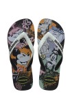 Havaianas slapi DISNEY STYLISH femei, culoarea negru, cu toc plat, 4123500.4747