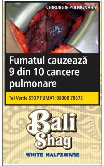 Tutun Bali Shag WHITE 40g (T&amp;T)