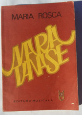 (C456) MARIA ROSCA - MARIA TANASE foto