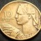 Moneda 10 DINARI - RSF YUGOSLAVIA, anul 1955 *cod 4643