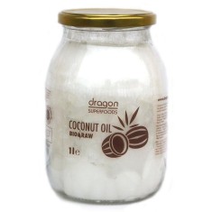 Ulei de Cocos Virgin Presat la Rece Bio Dragon Superfoods 1L foto