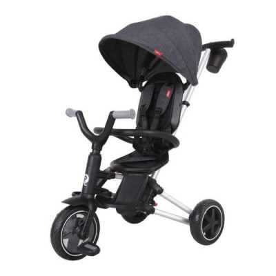 Tricicleta ultrapliabila Qplay Nova Negru FitLine Training foto