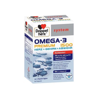 Omega 3 Premium 1500 System 60 capsule Doppelherz foto