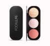 Paleta pudre iluminatoare si bronzer, Focallure Blush & Highlighter 03