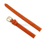 Cumpara ieftin Curea ceas piele 8mm portocalie