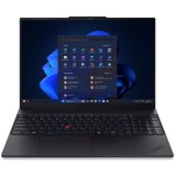 Laptop Business Lenovo ThinkPad E16 Gen 3, cu procesor AMD Ryzen 7 250, 16 IPS, 32 GB DDR5, 1 TB, AMD Radeon 780M, Fara OS, 3 ani Garantie