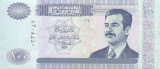 IRAK █ bancnota █ 100 Dinars █ 2002 █ P-87 █ UNC █ necirculata