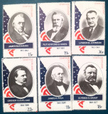 Cumpara ieftin STAFFA SCOTLAND PERSONALITATI PRESEDINTI AMERICANI 6v. MNH
