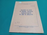 CULEGERE DE LECȚII &Icirc;N SPRIJINUL PREGĂTIRII CADRELOR MILIȚIEI PE LINIE DE CIRCULAȚIE * VOL. I * 1975 * 3 3 6